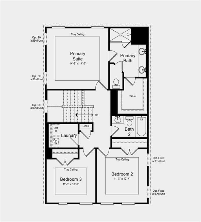 4 bedroom, 4 bathroom, 2,340 sq ft townhouse under contract at 2705 Dreycott Lane, Lawrenceville, GA 30043 — photo 4