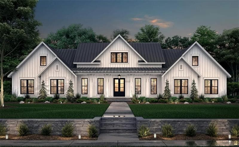 5 bedroom, 5 bathroom, 6,172 sq ft single family residence for sale at 1560 Howell Bridge Road, Ball Ground, GA 30107