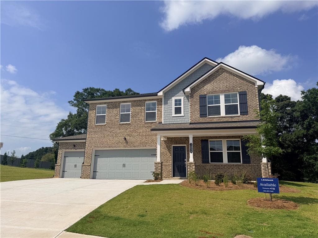 4 bedroom, 4 bathroom, 2,522 sq ft single family residence under contract at 3498 Chota Lane, Bethlehem, GA 30620