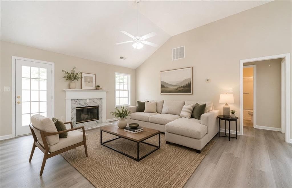 4 bedroom, 2 bathroom, 1,769 sq ft single family residence for sale at 406 Mattie Farm Court, Lawrenceville, GA 30045 — photo 2
