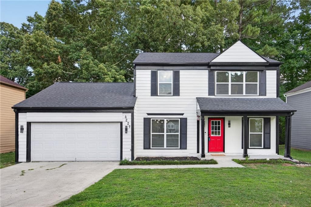 3 bedroom, 3 bathroom, 1,494 sq ft single family residence under contract at 6229 Marbut Farms Lane, Lithonia, GA 30058