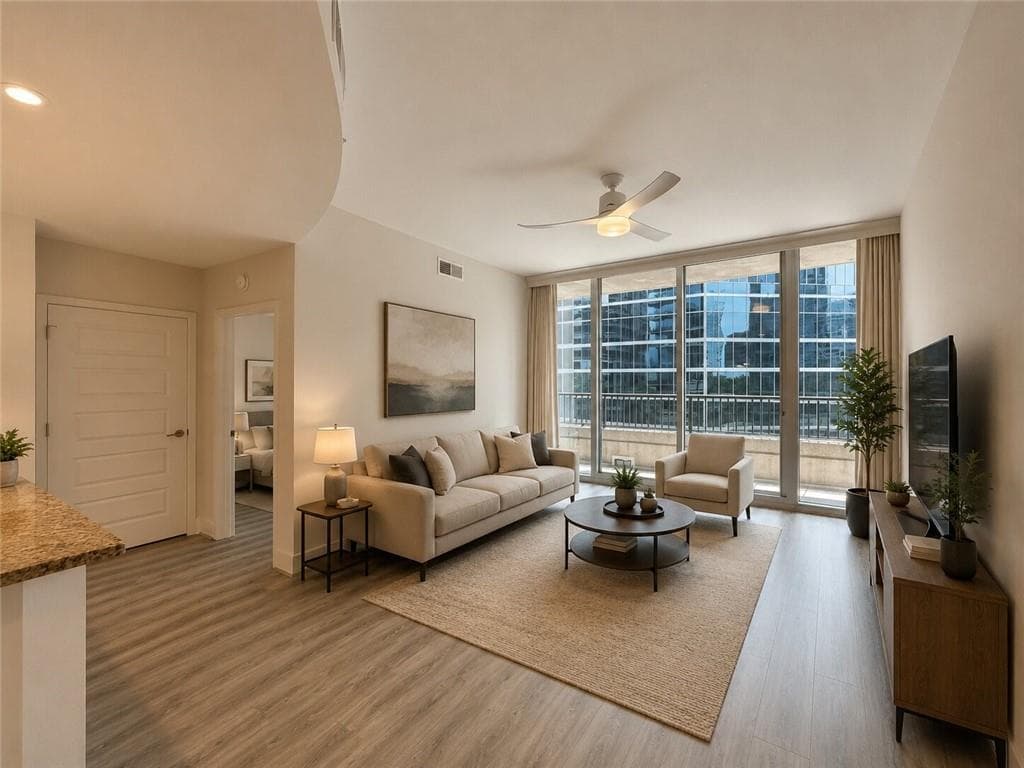 1 bedroom, 1 bathroom, 867 sq ft condominium for sale at 1080 Peachtree Street 605, Atlanta, GA 30309 — photo 7