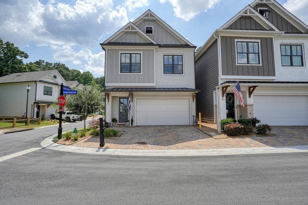3 bedroom, 3 bathroom, 2,054 sq ft single family residence sold at 158 Village Green Avenue, Woodstock, GA 30189