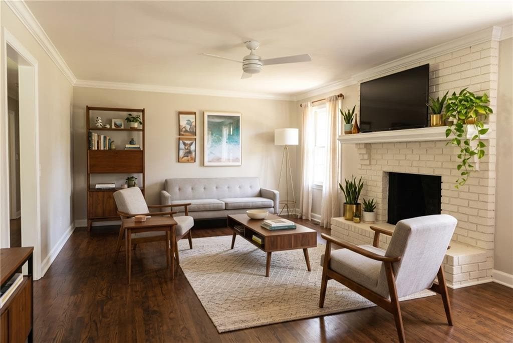 4 bedroom, 2 bathroom, 2,714 sq ft single family residence for sale at 1225 Dewberry Lane, Canton, GA 30114 — photo 7