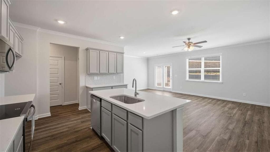 3 bedroom, 3 bathroom townhouse for sale at 1322 Aura Lane, Lawrenceville, GA 30045 — photo 3