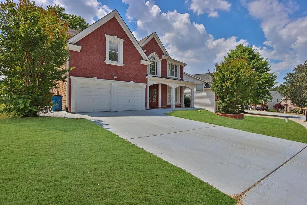 5 bedroom, 4 bathroom, 3,641 sq ft single family residence sold at 1417 Wind Chime Court, Lawrenceville, GA 30045