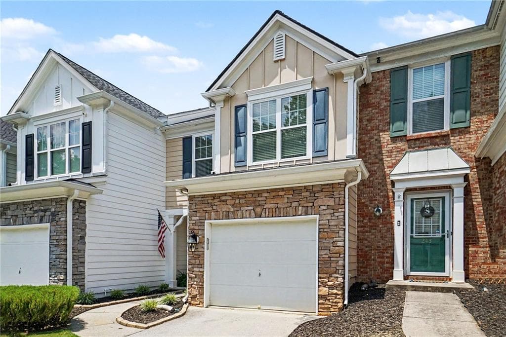 3 bedroom, 3 bathroom, 1,638 sq ft townhouse for rent at 241 Kigian Trail, Woodstock, GA 30188 for $2,000 a month — photo 1 of 25