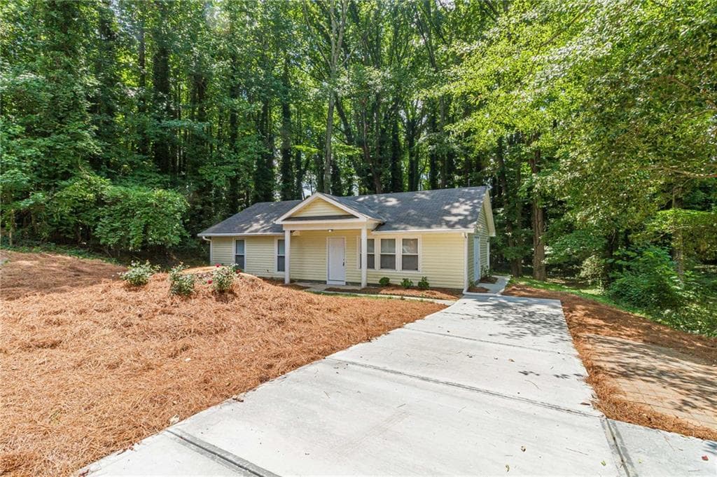 3 bedroom, 2 bathroom, 1,222 sq ft single family residence under contract at 5975 Dart Drive, Lithonia, GA 30058