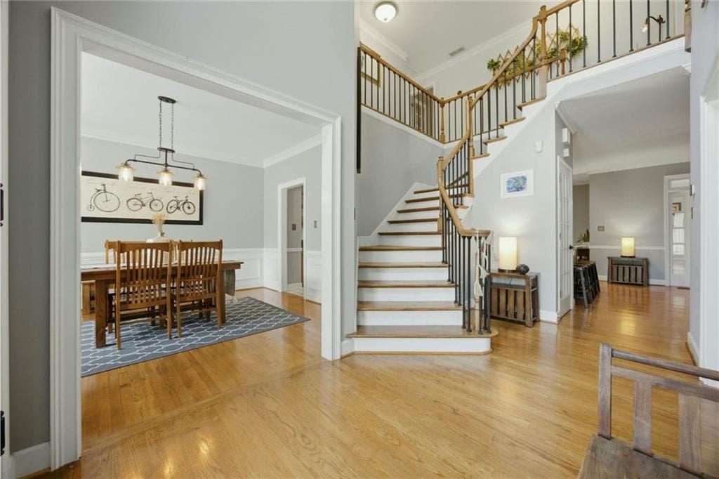 5 bedroom, 4 bathroom, 4,200 sq ft single family residence for sale at 1390 Rivershyre Parkway, Lawrenceville, GA 30043 — photo 2