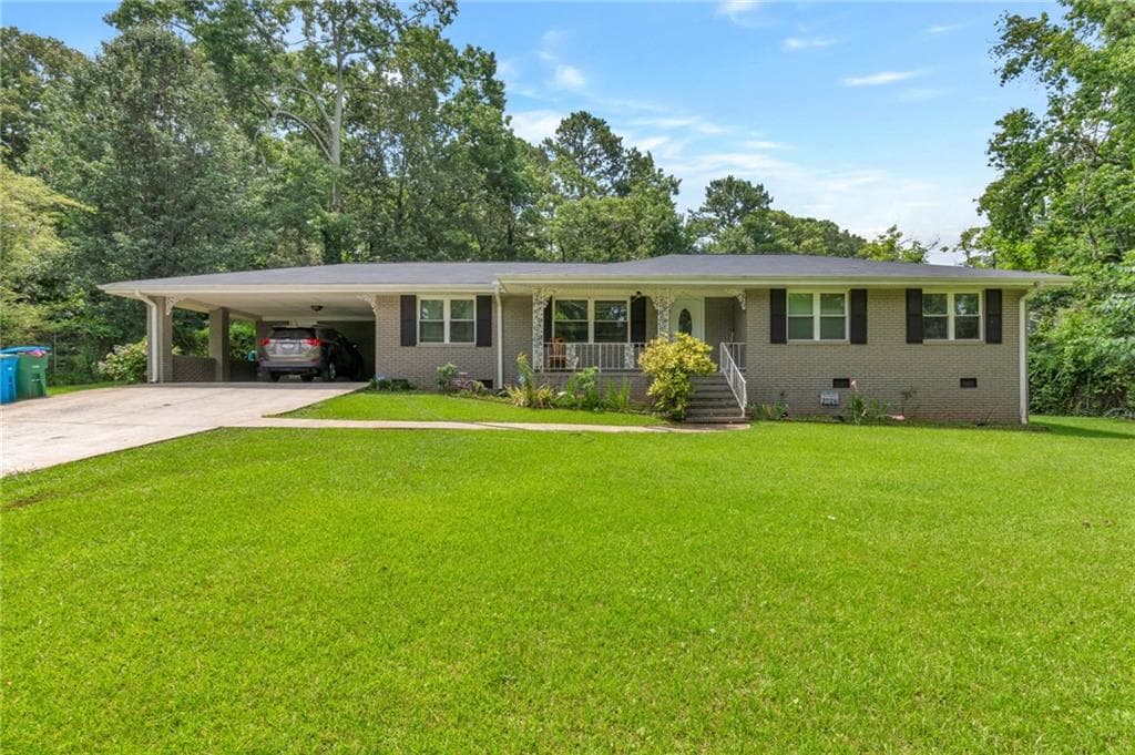 3 bedroom, 2 bathroom, 1,832 sq ft single family residence for sale at 4854 Rosewood Drive, Lilburn, GA 30047