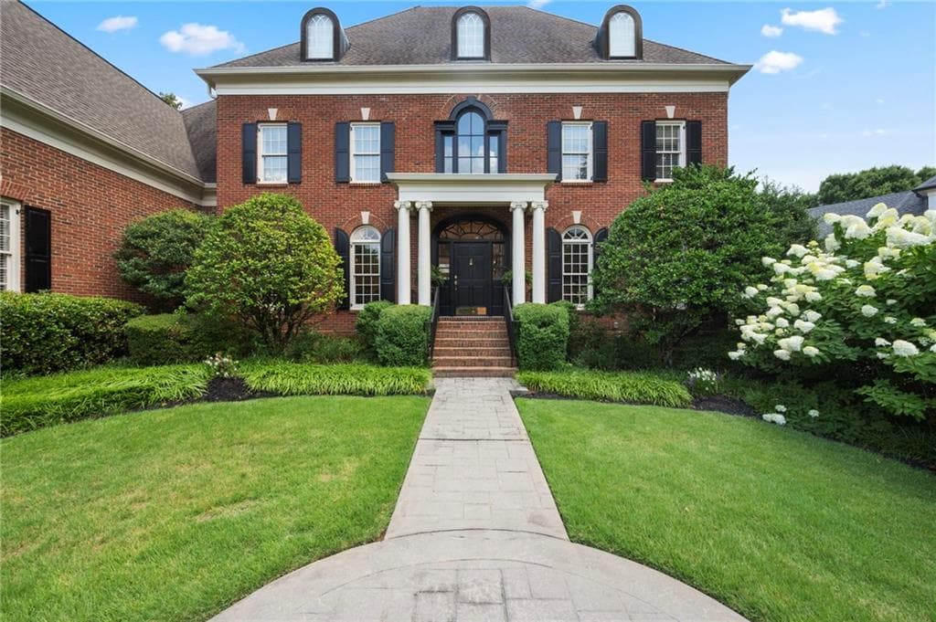 6 bedroom, 6 bathroom, 7,095 sq ft single family residence for sale at 447 Langley Oaks Drive, Marietta, GA 30067