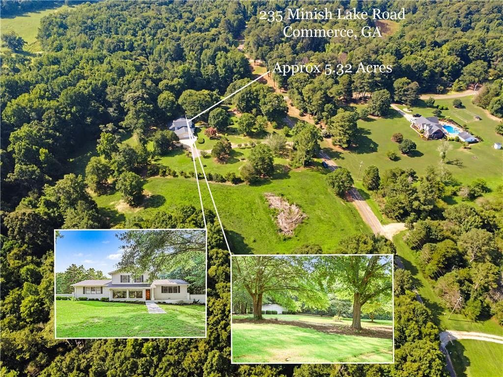 4 bedroom, 4 bathroom, 3,200 sq ft single family residence for sale at 235 Minish Lake Road, Commerce, GA 30530 — photo 2