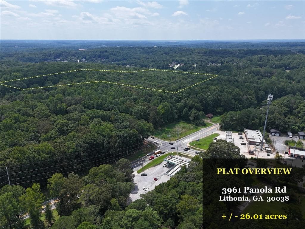 unimproved land for sale at 3961 Panola Road, Lithonia, GA 30038