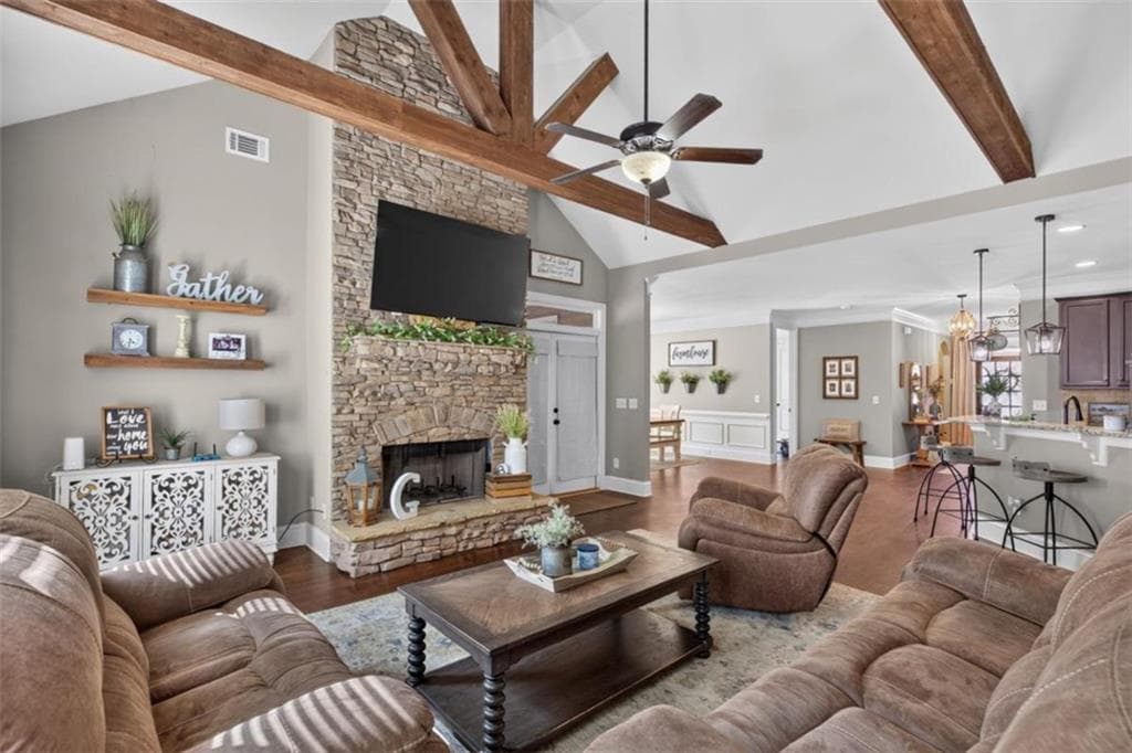 4 bedroom, 3 bathroom, 2,276 sq ft single family residence for sale at 97 Worthington Lane, Villa Rica, GA 30180 — photo 2