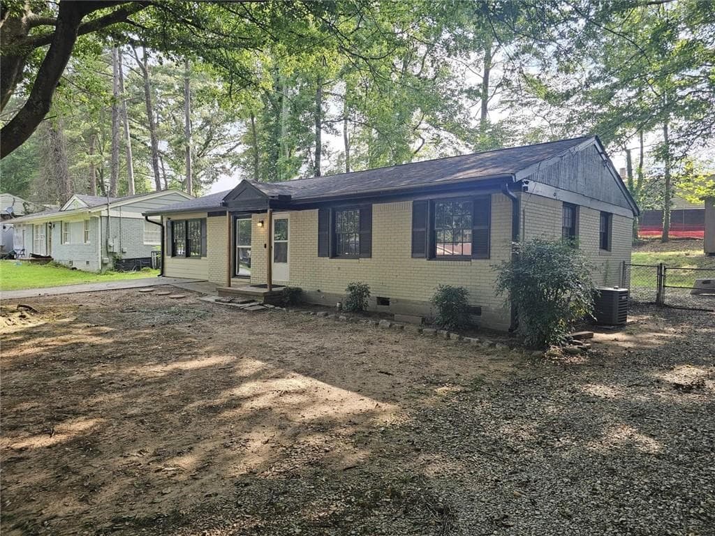 4 bedroom, 2 bathroom, 1,014 sq ft single family residence for sale at 4616 Ryan Road, Conley, GA 30288