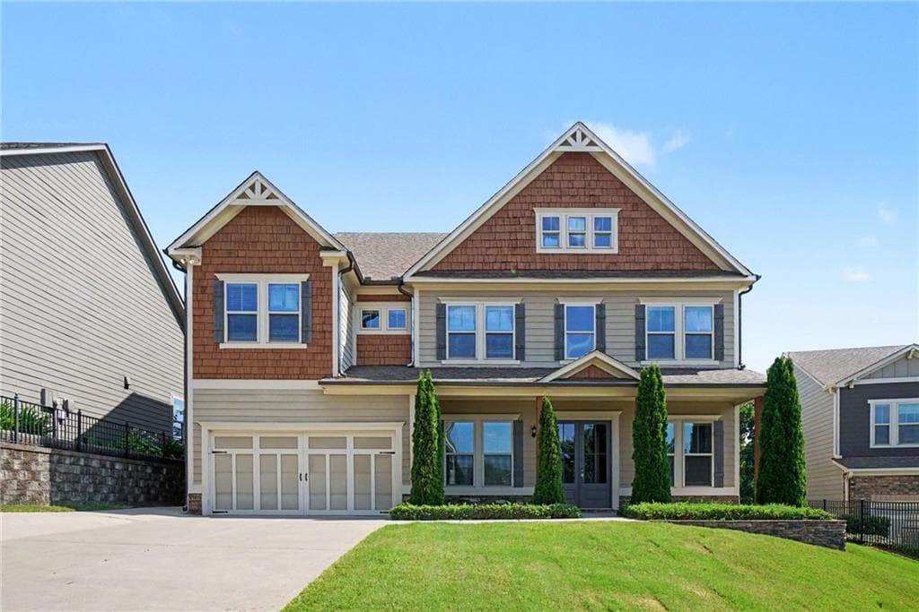 5 bedroom, 4 bathroom, 4,164 sq ft single family residence for sale at 411 Ridgeway Lane, Canton, GA 30114