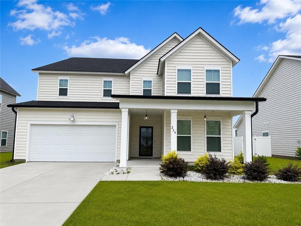 4 bedroom, 3 bathroom, 3,942 sq ft single family residence for sale at 234 Lillian Street, Rincon, GA 31326 — photo 1 of 24