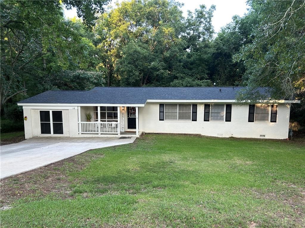 4 bedroom, 2 bathroom, 1,674 sq ft single family residence sold at 118 Allenwood Road, Milledgeville, GA 31061