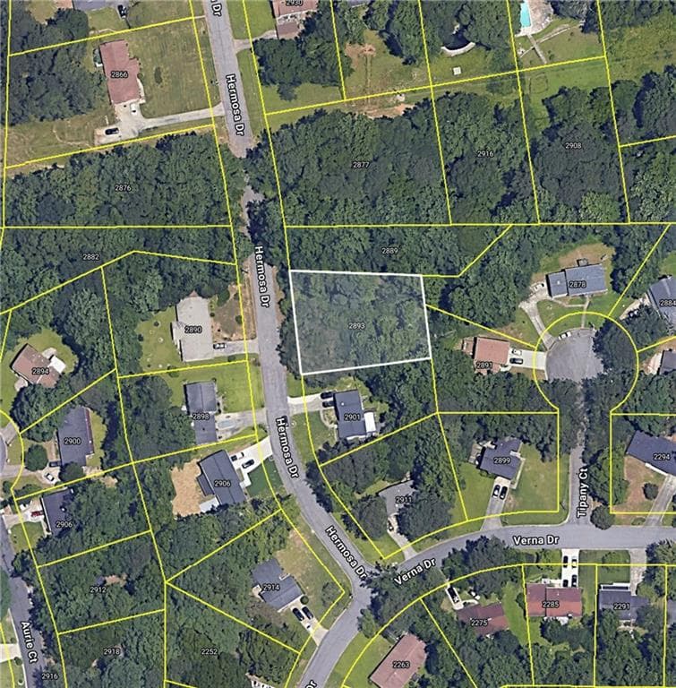 unimproved land for sale at 2893 Hermosa Drive, Decatur, GA 30034