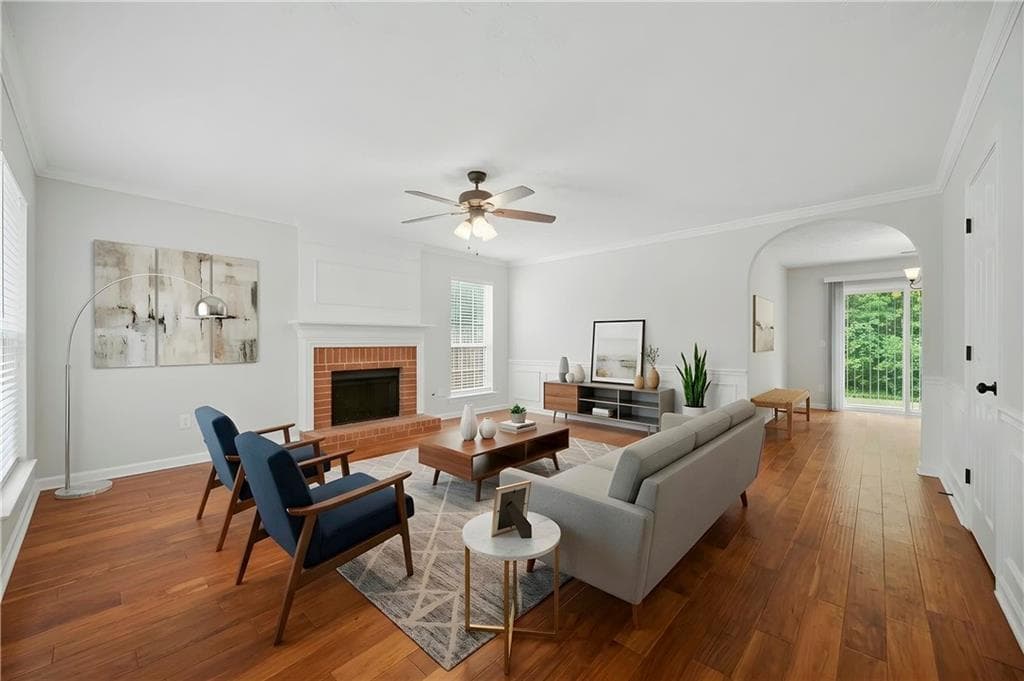 4 bedroom, 3 bathroom, 2,125 sq ft single family residence for sale at 1115 Winthrope Chase Drive, Alpharetta, GA 30009 — photo 3