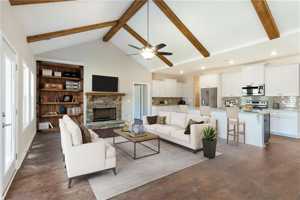 3 bedroom, 2 bathroom, 2,332 sq ft single family residence for sale at 100 Cherokee Cove, Waleska, GA 30183 — photo 3