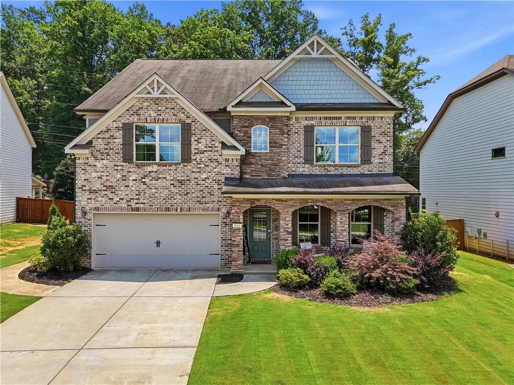 5 bedroom, 4 bathroom, 3,706 sq ft single family residence for sale at 542 Flying Bolt Run, Canton, GA 30115
