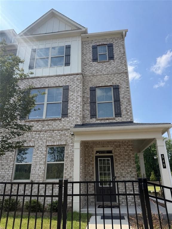 3 bedroom, 4 bathroom, 1,969 sq ft townhouse under contract at 549 Fundao Lane 23, Lawrenceville, GA 30046
