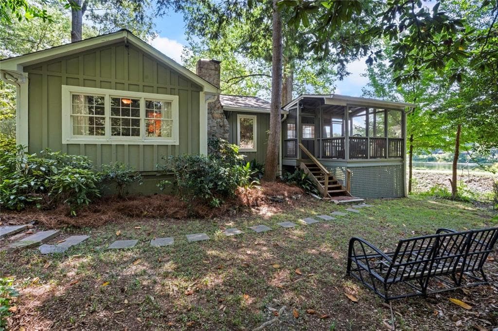 4 bedroom, 4 bathroom, 3,898 sq ft single family residence for sale at 4553 Park Drive, Pine Lake, GA 30072