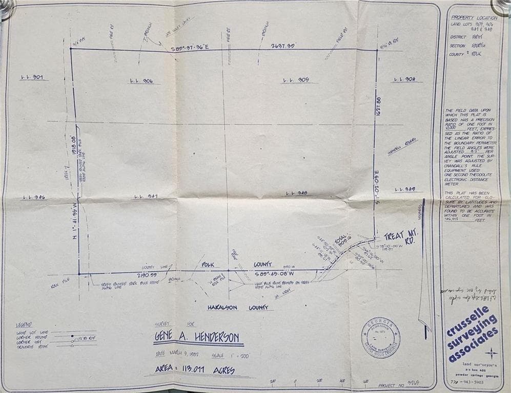 unimproved land for sale at 00 Treat Mountain Road, Cedartown, GA 30125 — photo 7