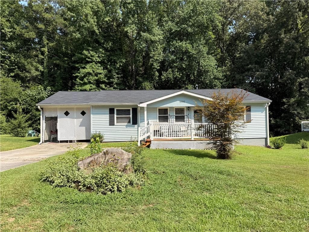 3 bedroom, 2 bathroom, 1,170 sq ft single family residence sold at 5300 Cedar Rock Drive, Lithonia, GA 30038