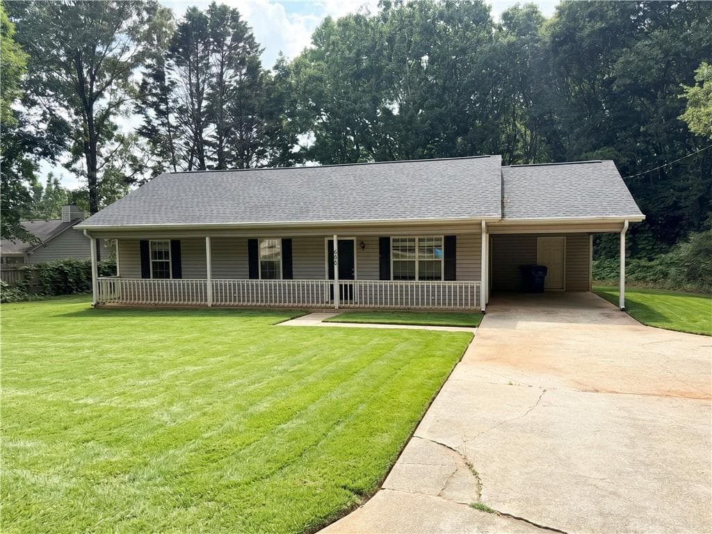 3 bedroom, 2 bathroom, 1,092 sq ft single family residence sold at 550 Cowan Road, Covington, GA 30016