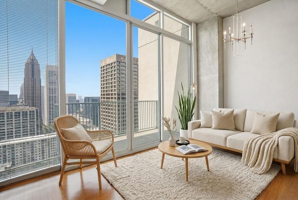 1 bedroom, 1 bathroom, 606 sq ft condominium under contract at 860 Peachtree Street 2816, Atlanta, GA 30308 — photo 4