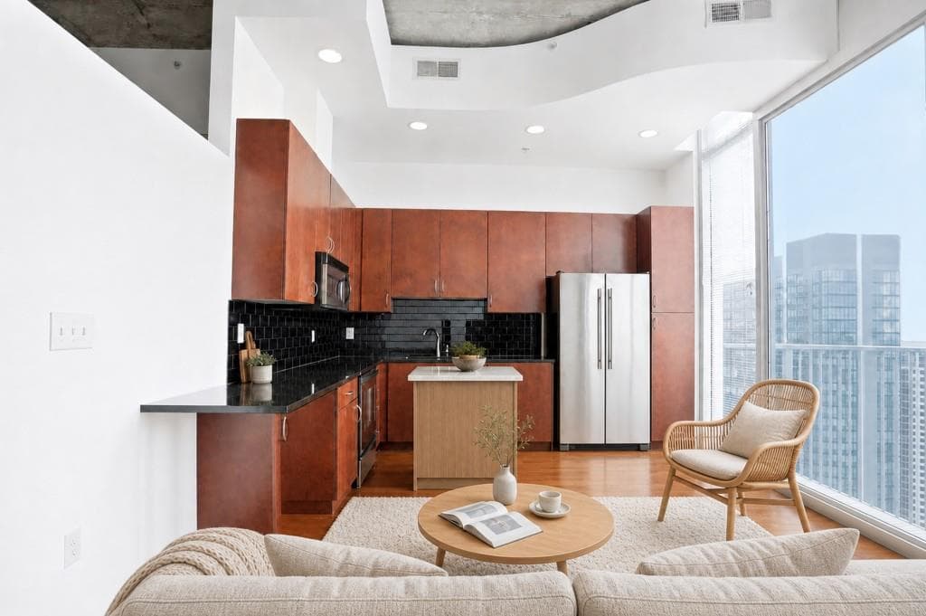 1 bedroom, 1 bathroom, 606 sq ft condominium under contract at 860 Peachtree Street 2816, Atlanta, GA 30308 — photo 5