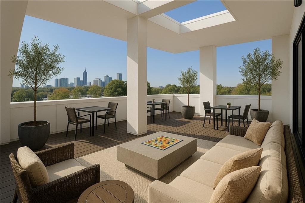 2 bedroom, 3 bathroom, 1,154 sq ft condominium for sale at 567 Ponce De Leon Avenue 604, Atlanta, GA 30308 — photo 3