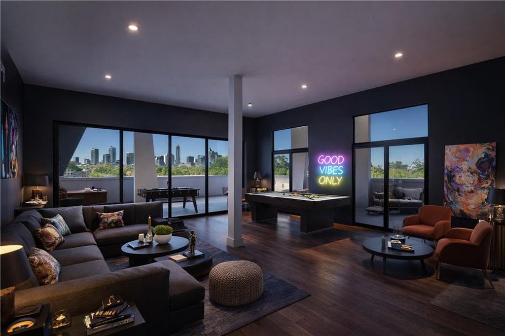 2 bedroom, 3 bathroom, 1,154 sq ft condominium for sale at 567 Ponce De Leon Avenue 604, Atlanta, GA 30308 — photo 4