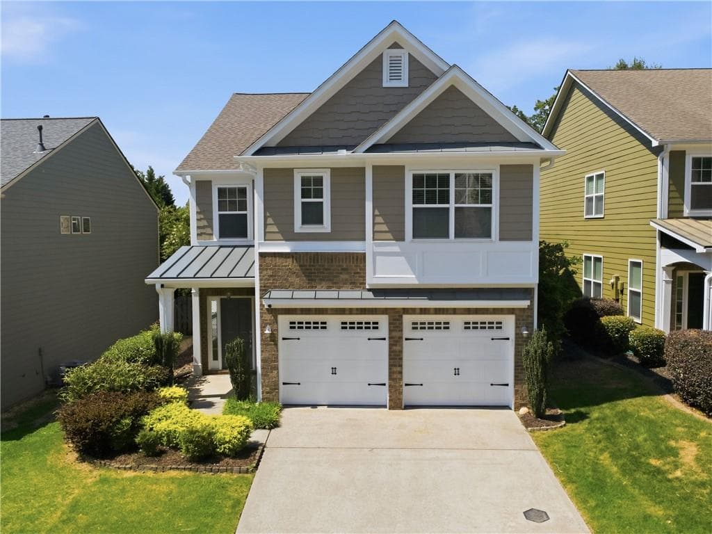4 bedroom, 3 bathroom, 2,528 sq ft single family residence sold at 5840 Falls Landing Drive, Cumming, GA 30040