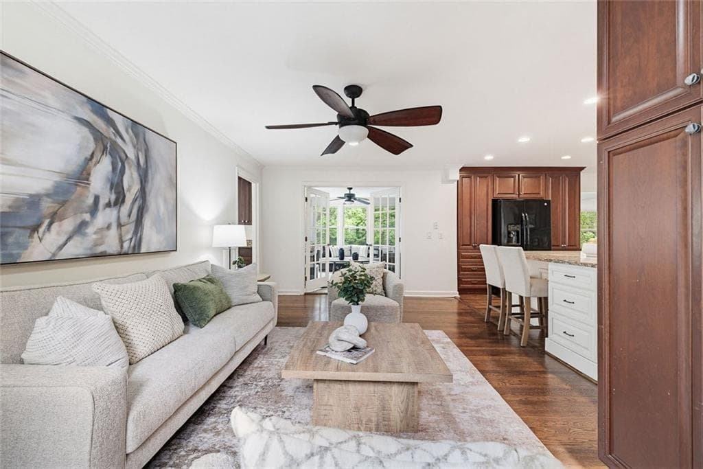 5 bedroom, 4 bathroom, 3,368 sq ft single family residence for rent at 445 Forest Hills Drive, Atlanta, GA 30342 for $5,500 a month — photo 6