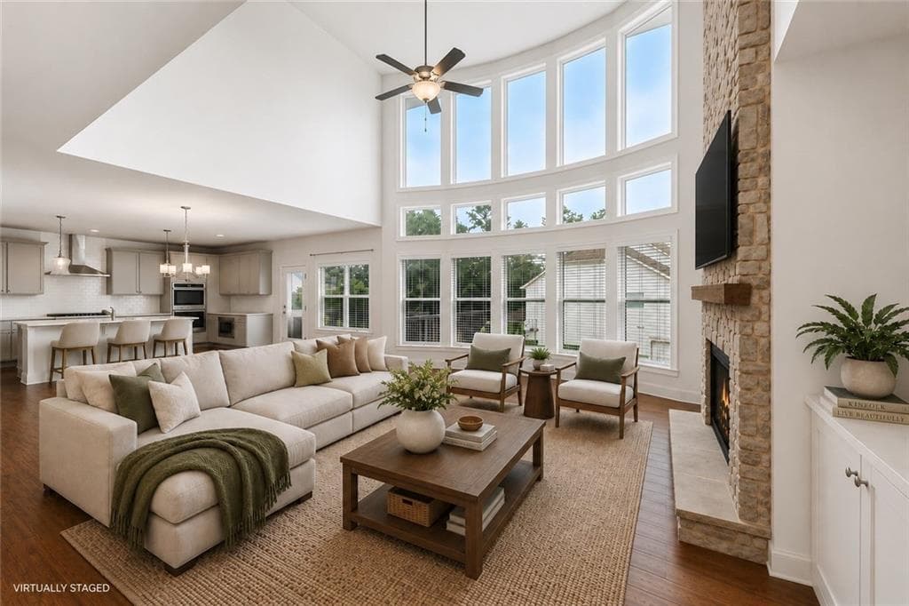 5 bedroom, 5 bathroom, 5,167 sq ft single family residence under contract at 6695 Canyon Cove, Cumming, GA 30028 — photo 2