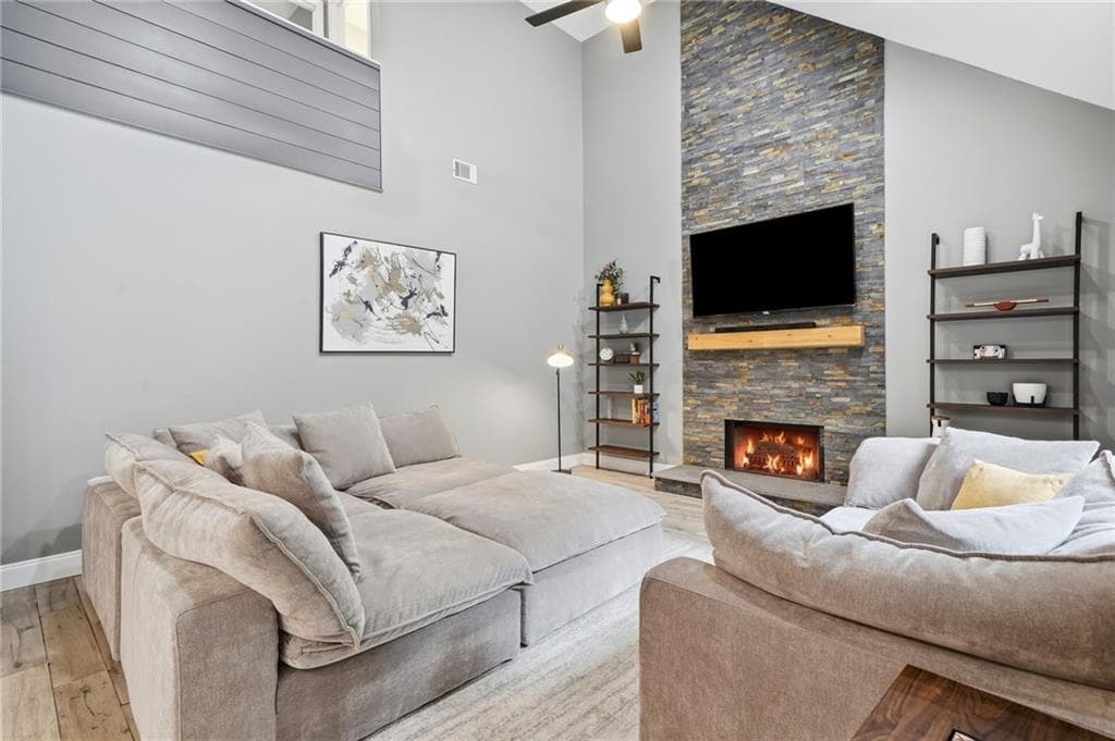 4 bedroom, 3 bathroom, 2,619 sq ft single family residence for sale at 2228 Duck Hollow Drive, Kennesaw, GA 30152 — photo 6
