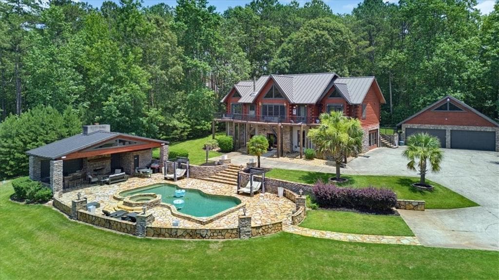 5 bedroom, 5 bathroom, 5,082 sq ft single family residence for sale at 4095 E Highway 166, Carrollton, GA 30116