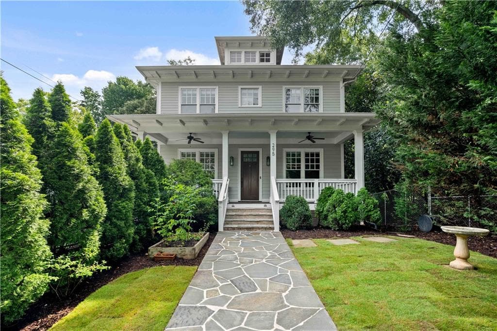 6 bedroom, 5 bathroom, 4,044 sq ft single family residence sold at 295 Mathews Avenue, Atlanta, GA 30307