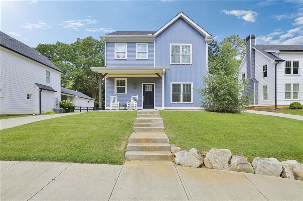 3 bedroom, 3 bathroom, 2,052 sq ft single family residence sold at 141 Grogan Street, Ball Ground, GA 30107