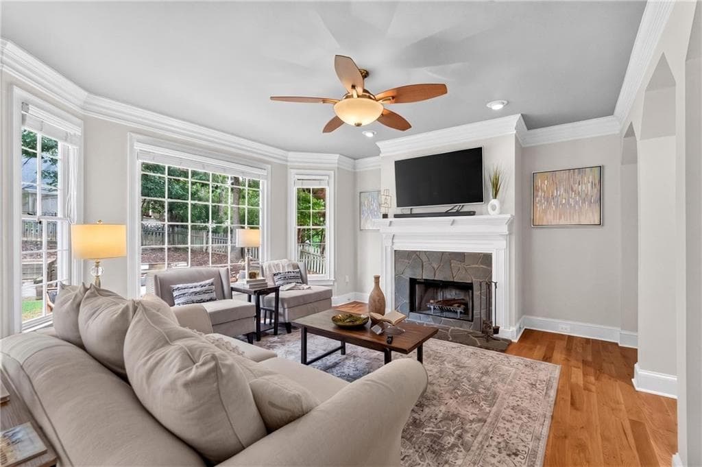 6 bedroom, 5 bathroom, 4,800 sq ft single family residence for sale at 5490 Hampstead Way, Johns Creek, GA 30097 — photo 6