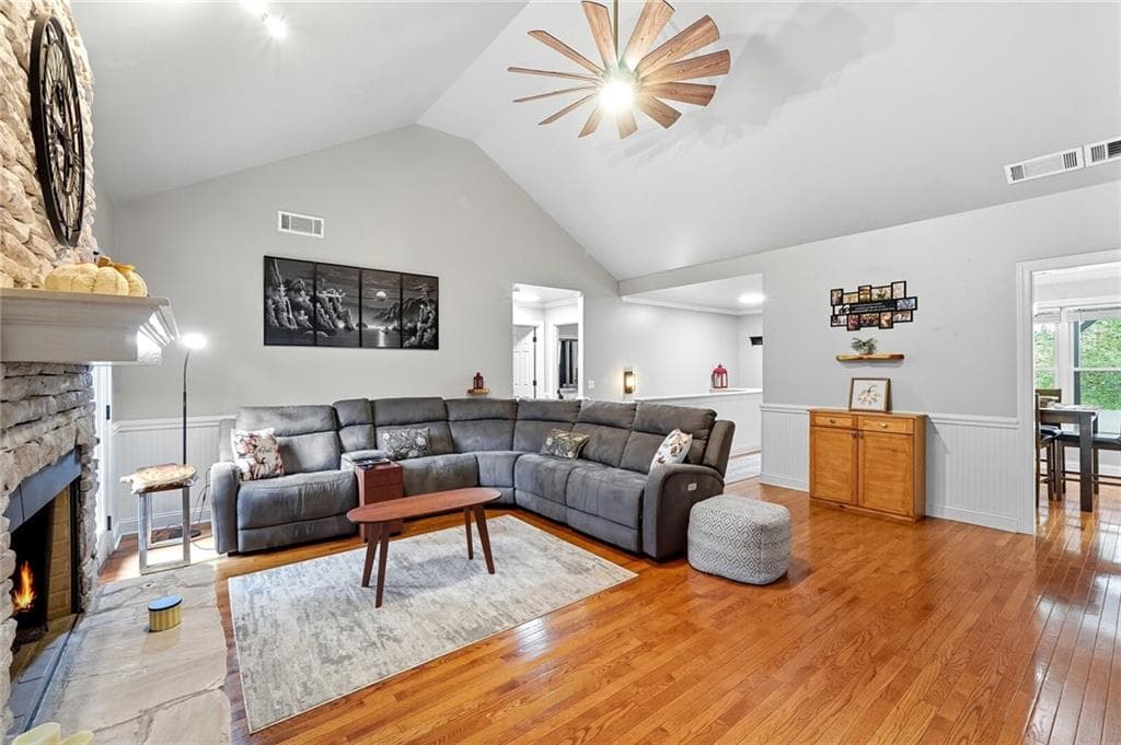 4 bedroom, 3 bathroom, 3,460 sq ft single family residence for sale at 1190 Mill Creek Drive, Dawsonville, GA 30534 — photo 5