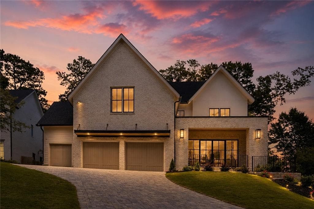 6 bedroom, 8 bathroom, 6,410 sq ft single family residence under contract at 3035 Parkridge Drive, Brookhaven, GA 30319
