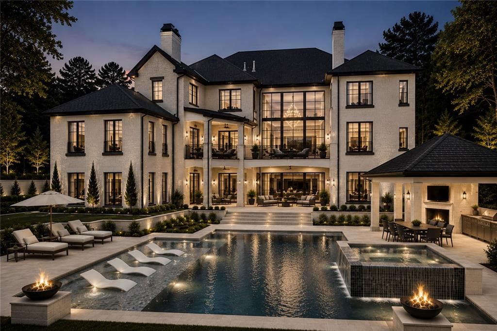 9 bedroom, 10 bathroom, 13,646 sq ft single family residence for sale at 293 Traditions Drive, Alpharetta, GA 30004 — photo 2