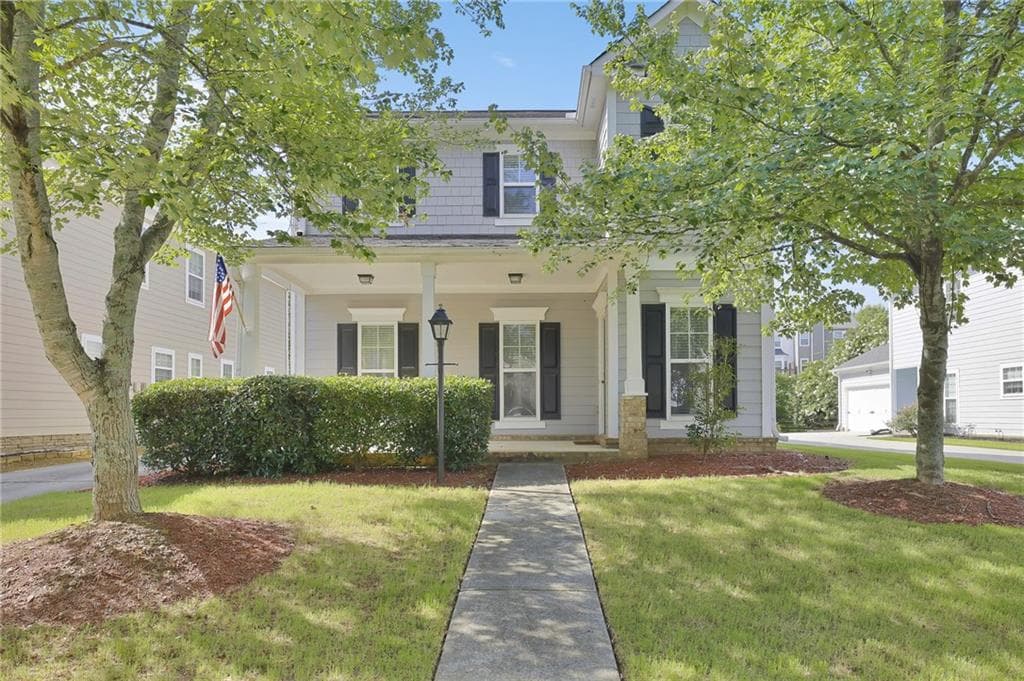 3 bedroom, 3 bathroom, 1,888 sq ft single family residence for sale at 4100 Lake Pass Lane, Suwanee, GA 30024