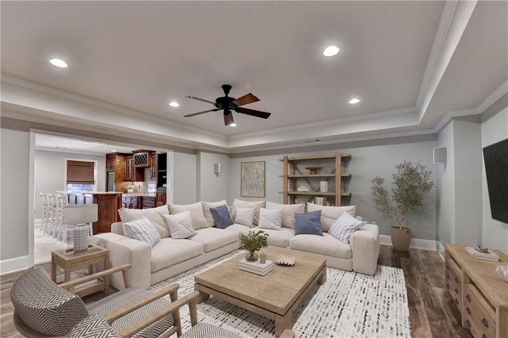 5 bedroom, 5 bathroom, 6,213 sq ft single family residence under contract at 9590 Rod Road, Alpharetta, GA 30022 — photo 9