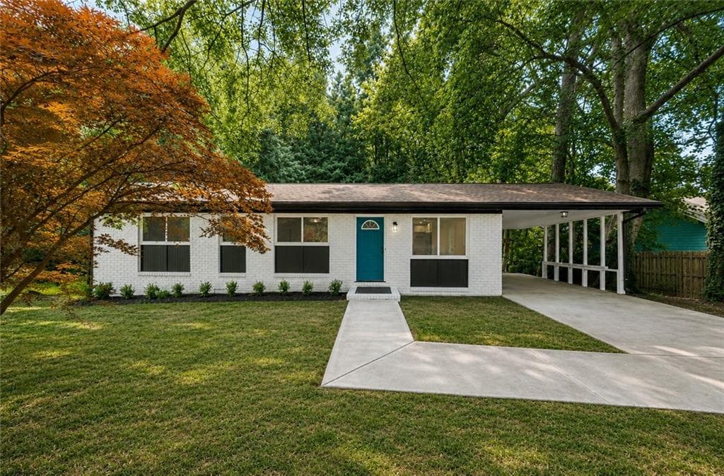 3 bedroom, 2 bathroom, 1,100 sq ft single family residence for sale at 2461 Sherwood Place, Marietta, GA 30008