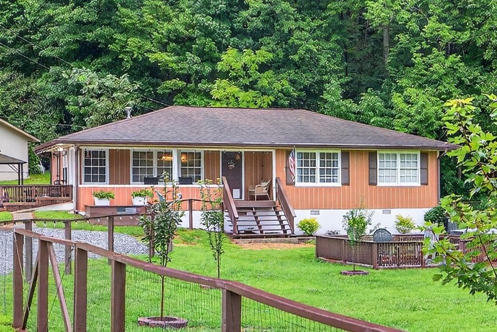3 bedroom, 1 bathroom, 1,344 sq ft single family residence under contract at 8 Taylor Road, Helen, GA 30545